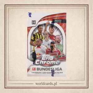 Topps Chrome Bundesliga 2022/23 – Hobby Box. Gwarancja autografu!