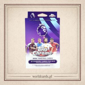 2026 Topps Chrome Premier League EPL Soccer Hanger
